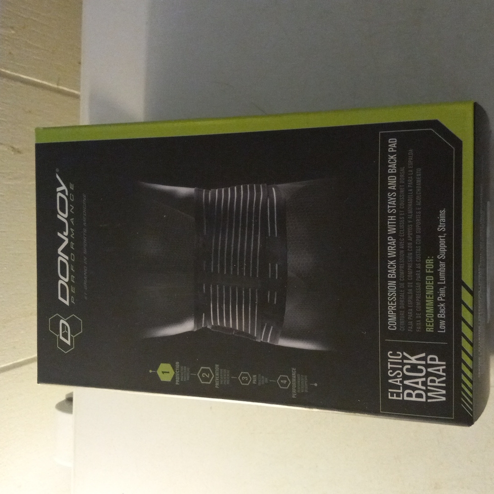 Elastic back wrap